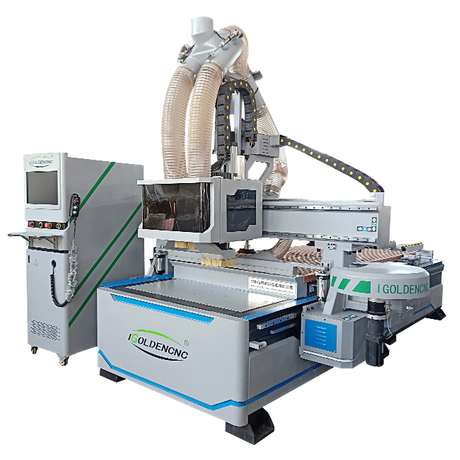 Мебельный шкаф ATC, создавая режущую машину с бурением