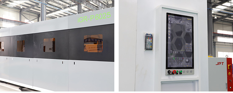 Полная защитная волоконно -оптическая режущая машина