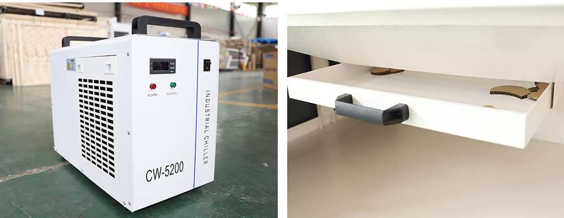 Водяной кулер и принимающий ящик