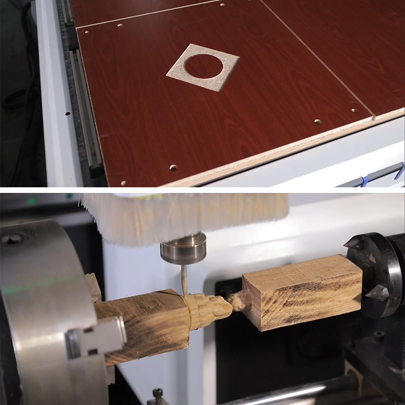 3D CNC -деревообрабатывающий марсия
