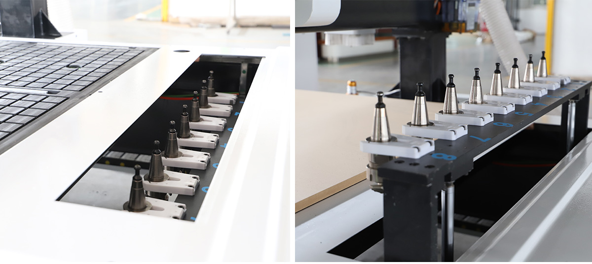 Автоматический изменение инструмента с подъемным журналом инструмента