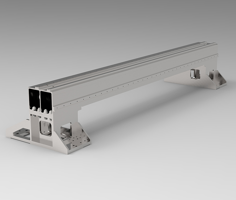 Аэрокосмический алюминиевый экструзионный луч