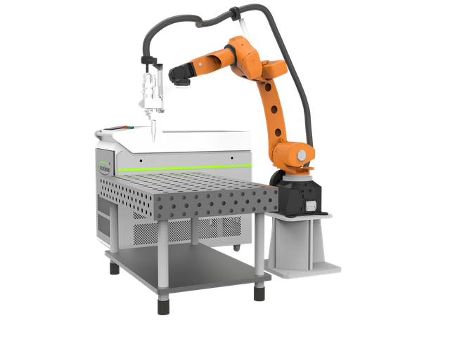 Система лазерной сварочной машины робота