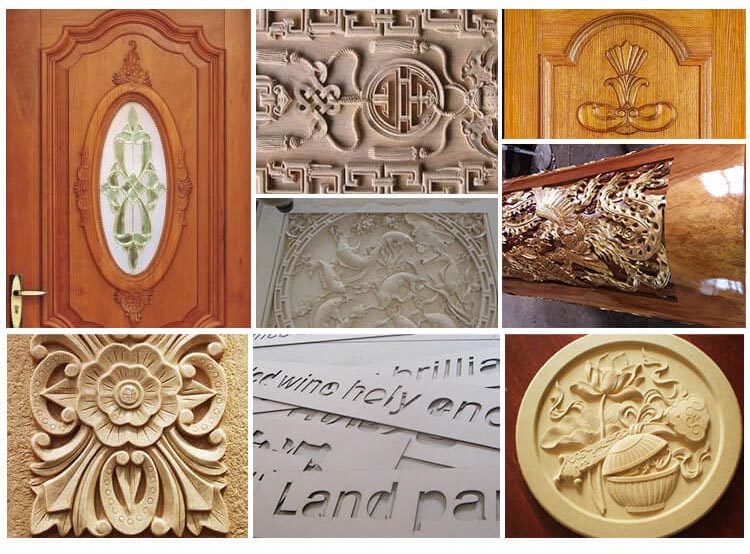 Двойной шпинделей деревянная машина для резьбы с ЧПУ