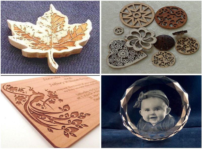 не металлическая лазерная режущая машина