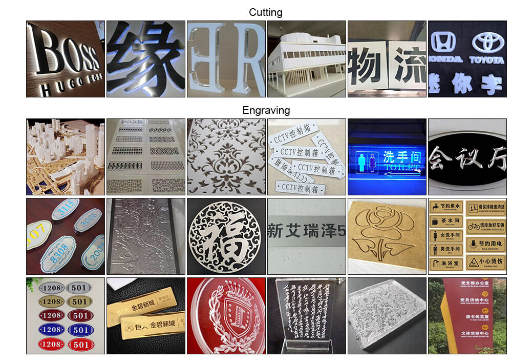 Акриловая гравировальная машина