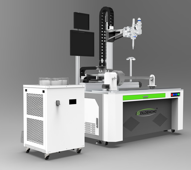 Автоматическая волоконно -лазерная сварочная машина