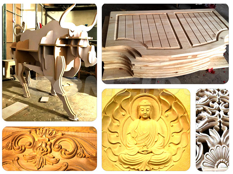 1730 5 Образцы обработки маршрутизатора CNC ATC CNC