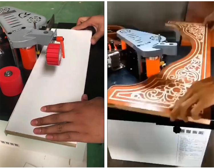 Крайная полосатая машина