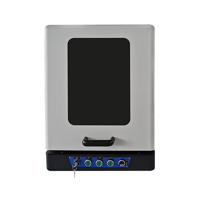 Небольшая закрытая лазерная маркировочная машина