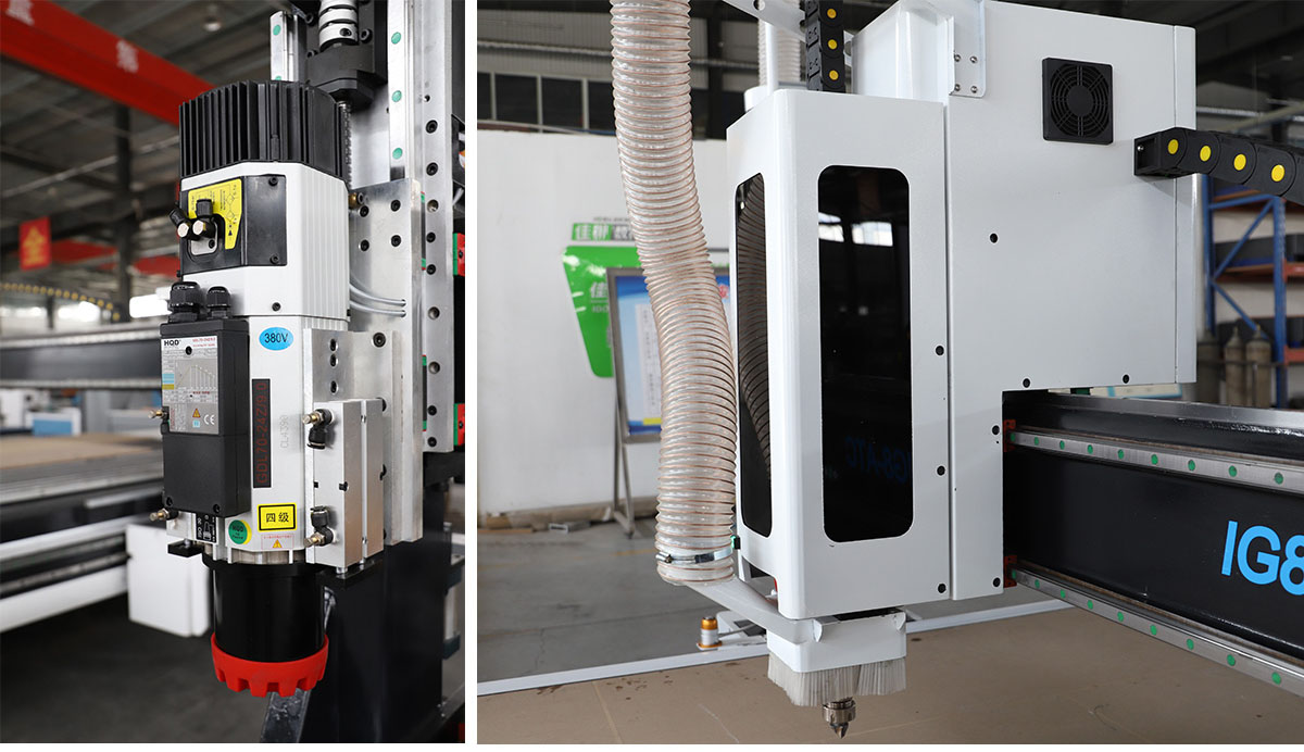 HQD 9KW воздушный охлаждаемый инструмент изменяет шпиндель