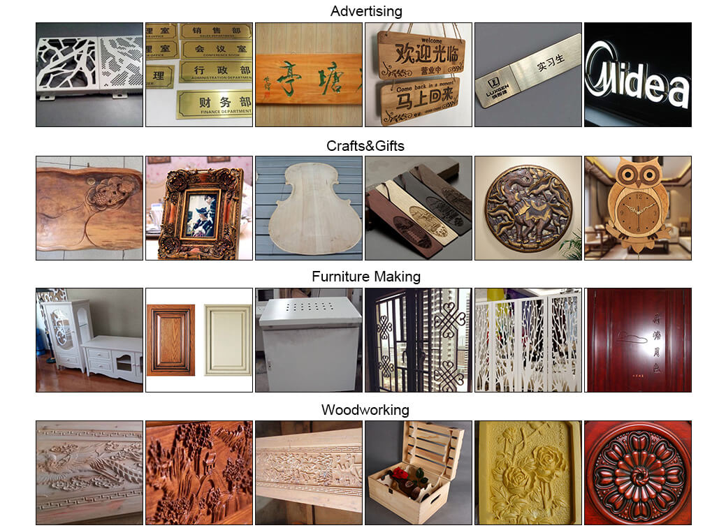 Cheap 3 оси древесина роутер с ЧПУ