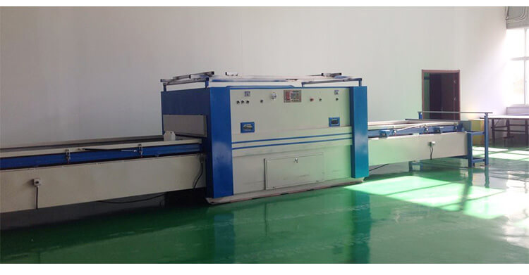 Автоматическая древесная вакуумная машина