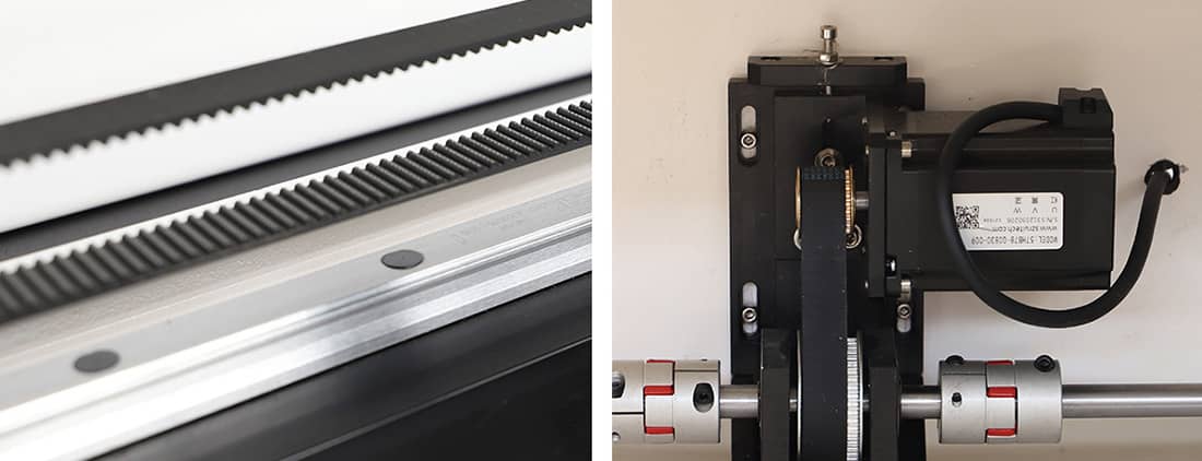 Тайваньский гид и трансмиссионное ремень и шаговый мотор