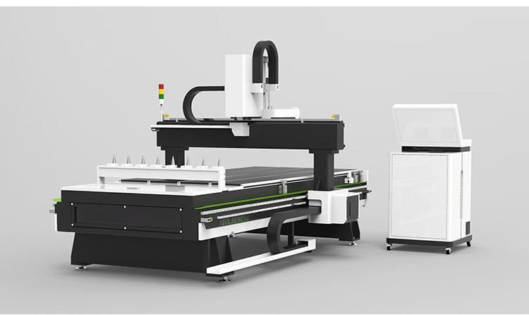 Маршрутизатор CNC с CNC с автоматическим изменением инструментов