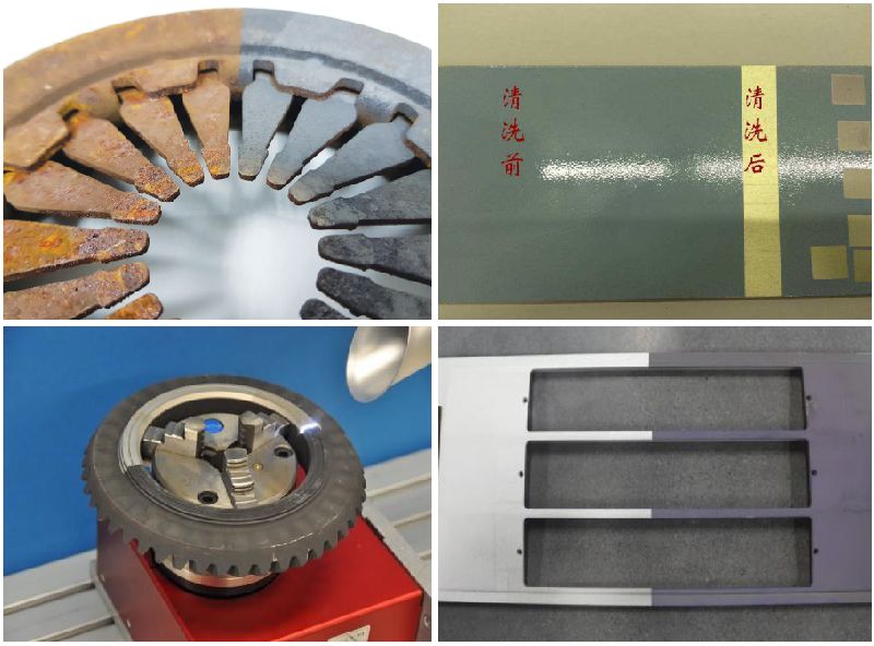 портативная лазерная чистящая машина для удаления ржавчины 